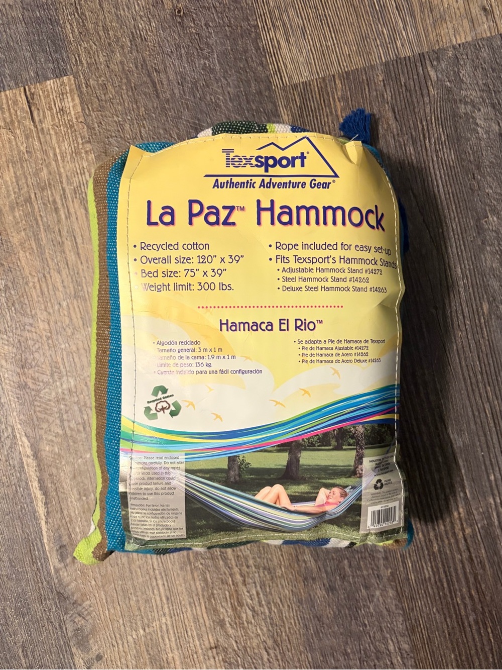 La Paz Hammock - Multicolor Stripe